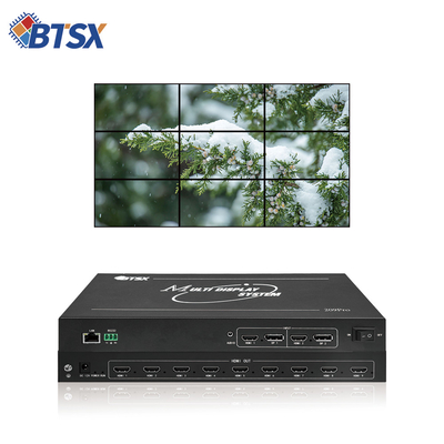 Commutador de pared de vídeo HDMI / DP de múltiples canales de escritorio industrial