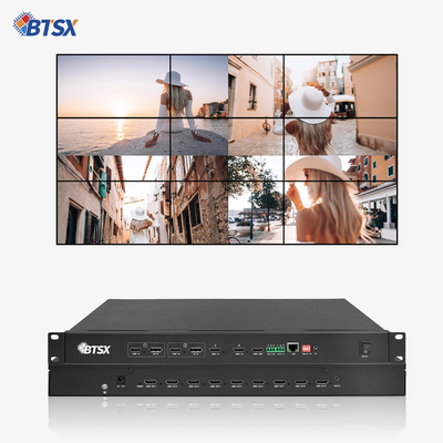 2x2 3x3 2x3 pared de video LCD led 9 canales divididor 4k controlador de pared de video