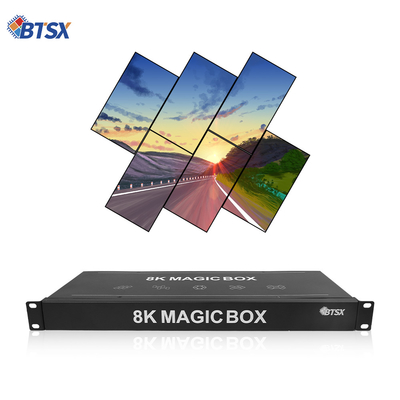 Bitvisus 8K60 PIP Edge Effects de punto a punto con empalme irregular Procesador de vídeo LCD LED