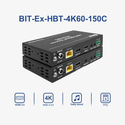 HDCP 2.2 / HDCP 1.4 Extensor de fibra HDMI 150m Extender las señales de audio y video