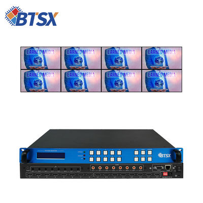 8x8 HDMI Matrix Switcher 4K60Hz Controlador de pared de video con soporte HDCP 2.2