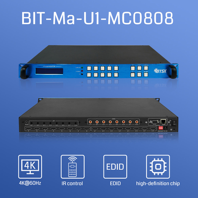 4K60 HDMI Matrix Switcher Procesador de pared de vídeo de gestión EDID 2x2 2X3