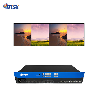 Procesador profesional 4K60 KVM de múltiples visores con soporte HDMI 2.0 - BIT-MV-U1-MD403