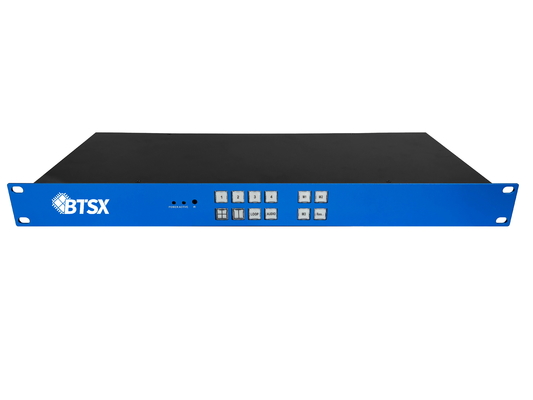 Controlador de pantalla de video Ultra HD ligero KVM Multiviewer con puertos USB / KVM