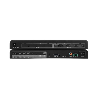 Control de infrarrojos 4k HD Splicing HDMI 1 Entrada 4 Salida 1x2 2x2 Controlador de procesador de pared de video