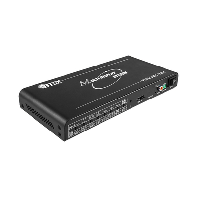 Control IR RS232 HDMI Procesador de pared de vídeo 4k 2x2 Procesador de pared de vídeo de televisión