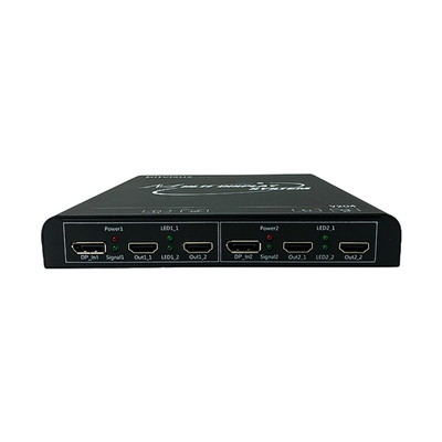 1X4 1X2 3D Dp Procesador de vídeo HDMI 8K Controlador de vídeo de pantalla múltiple