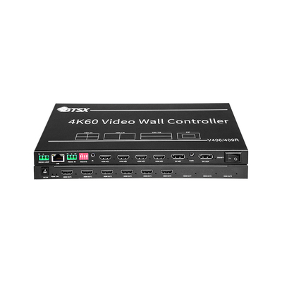 Controlador de pantalla de televisión HDMI de 6 canales 2x2 1x3 1x4 1x6 2x3 3x2 4K Conmutador de pared de video