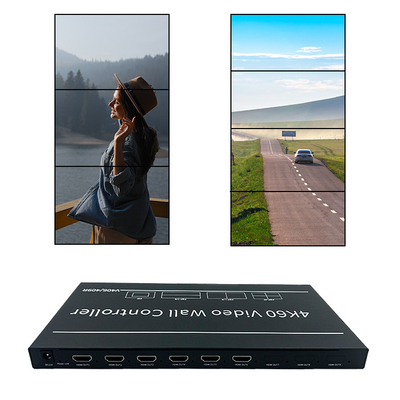 5 Entrada 9 Salida 2x3 2x4 Controlador de pared de vídeo 4k 8k Conmutador de vídeo HDMI