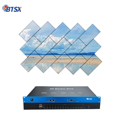 Bitvisus Creative Splicing 8K60 PIP Recorte de zoom de punto a punto Procesador de pared de video LCD LED
