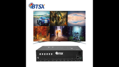 Bitvisus 4K60 8 Imágenes Multi-Viewer HDMI / DP Control remoto Conmutador de video Control remoto infrarrojo